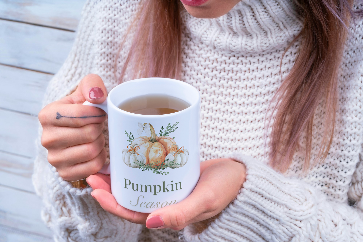 Pumpkin season mug