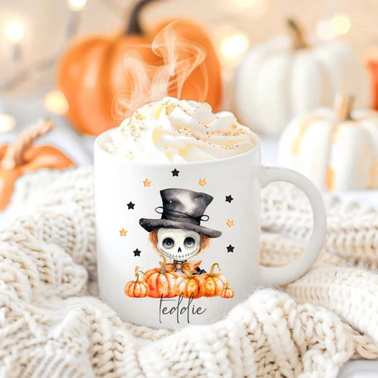 Skeleton mug