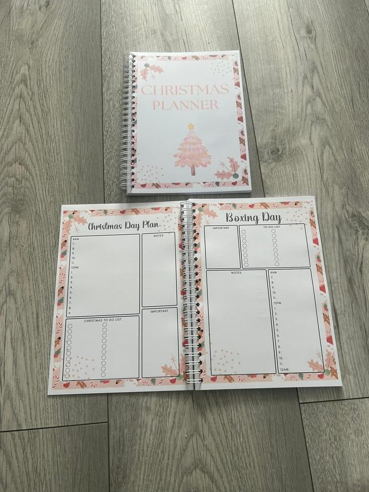 Christmas planner a5
