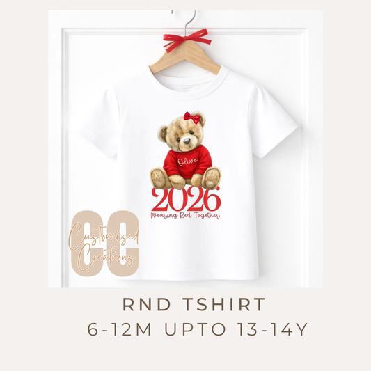 Red Nose Day Girl Children’s T-Shirts